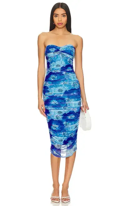 MORE TO COME Micayla Ruched Dress | Thumbnail 1 MORE TO COME Micayla Ruched Dress | Thumbnail 1