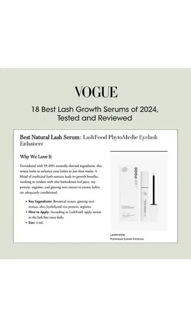Lashfood Phyto-Medic Eyelash Enhancer | Thumbnail 5 Lashfood Phyto-Medic Eyelash Enhancer | Thumbnail 5