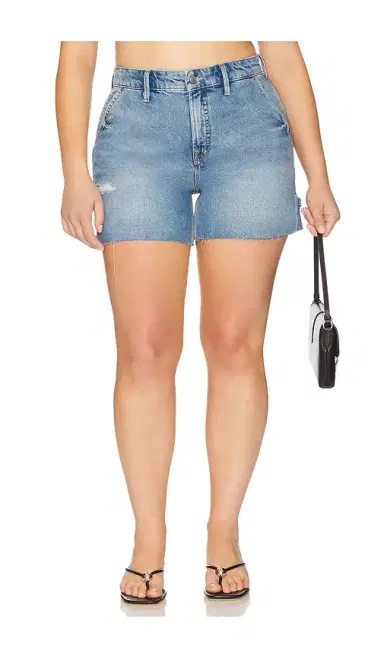 Good American Good 90s Long Shorts | Thumbnail 2 Good American Good 90s Long Shorts | Thumbnail 2