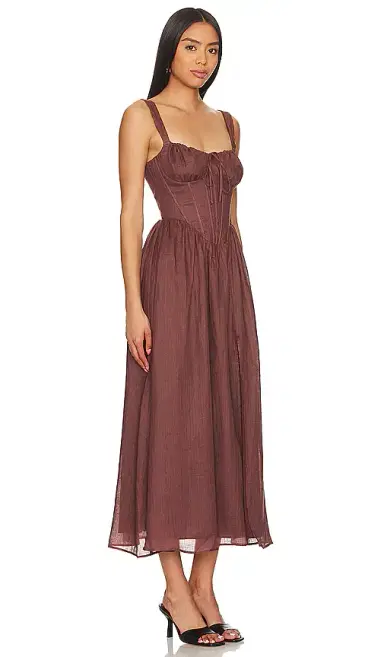 Bardot x REVOLVE Esra Midi Dress | Thumbnail 2 Bardot x REVOLVE Esra Midi Dress | Thumbnail 2