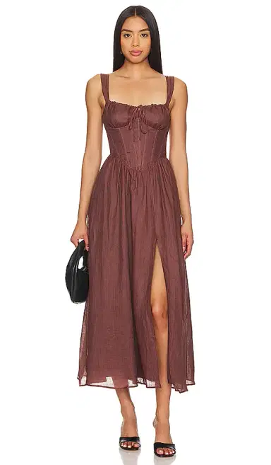 Bardot x REVOLVE Esra Midi Dress | Thumbnail 1 Bardot x REVOLVE Esra Midi Dress | Thumbnail 1