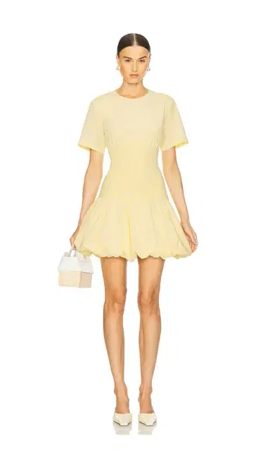 SIMKHAI Libbie Short Sleeve Mini Dress | Thumbnail 1 SIMKHAI Libbie Short Sleeve Mini Dress | Thumbnail 1