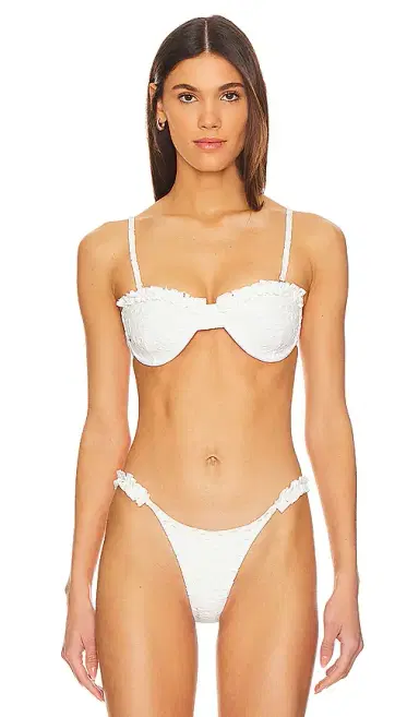 MORE TO COME Amelia Ruffle Bikini Top | Thumbnail 1 MORE TO COME Amelia Ruffle Bikini Top | Thumbnail 1