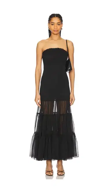 Bardot AZURA STRAPLESS MAXI DRESS | Thumbnail 1 Bardot AZURA STRAPLESS MAXI DRESS | Thumbnail 1