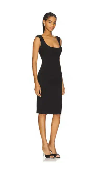 Bardot Audrey Fitted Midi Dress | Thumbnail 2 Bardot Audrey Fitted Midi Dress | Thumbnail 2