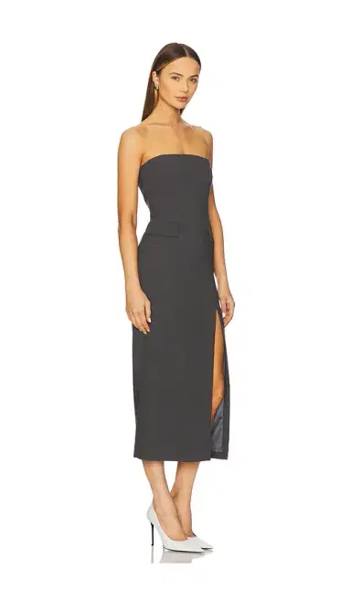Bardot x REVOLVE Nikki Strapless Midi Dress | Thumbnail 2 Bardot x REVOLVE Nikki Strapless Midi Dress | Thumbnail 2