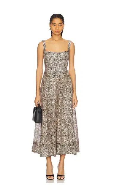 Bardot Lilah Corset Midi Dress | Thumbnail 1 Bardot Lilah Corset Midi Dress | Thumbnail 1