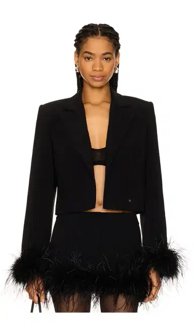 Lovers and Friends Sophie Cropped Blazer | Thumbnail 2 Lovers and Friends Sophie Cropped Blazer | Thumbnail 2
