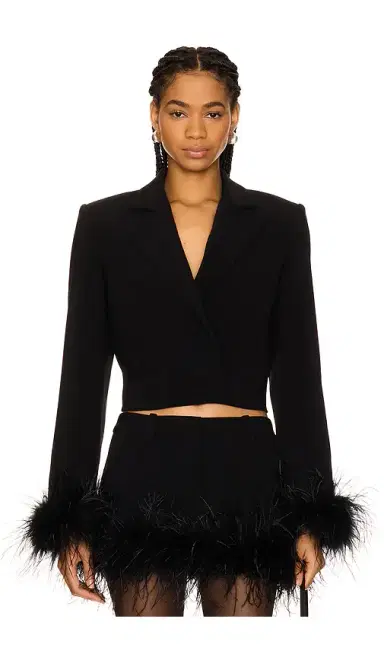Lovers and Friends Sophie Cropped Blazer | Thumbnail 1 Lovers and Friends Sophie Cropped Blazer | Thumbnail 1