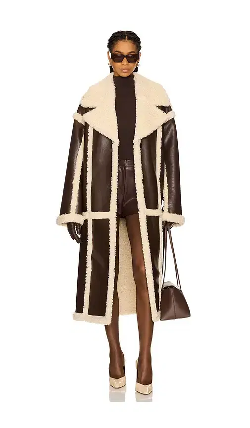 Wayne Faux Shearling Coat Wayne Faux Shearling Coat