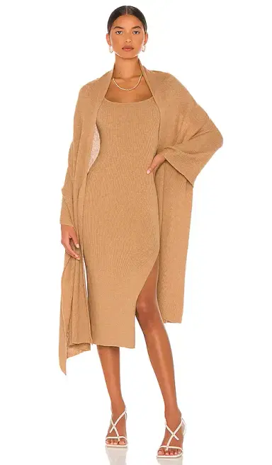 LPA Salmah Dress With Detachable Shawl | Thumbnail 1 LPA Salmah Dress With Detachable Shawl | Thumbnail 1