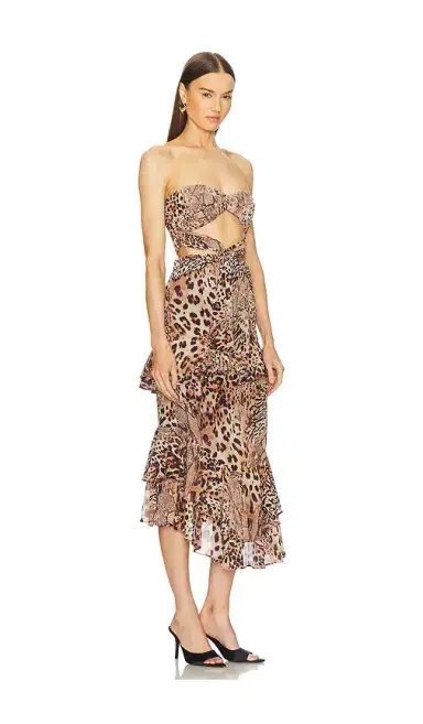 Michael Costello x REVOLVE Natalia Midi Dress | Thumbnail 2 Michael Costello x REVOLVE Natalia Midi Dress | Thumbnail 2