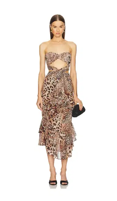 Michael Costello x REVOLVE Natalia Midi Dress | Thumbnail 1 Michael Costello x REVOLVE Natalia Midi Dress | Thumbnail 1