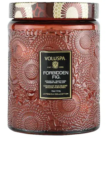 Voluspa Forbidden Fig Large Jar Candle | Thumbnail 1 Voluspa Forbidden Fig Large Jar Candle | Thumbnail 1