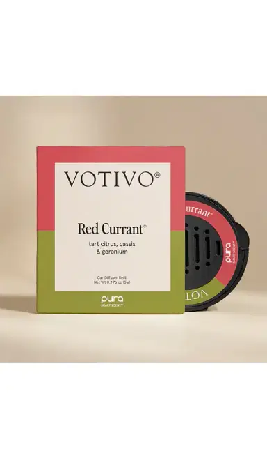 Pura Votivo Red Currant Car Diffuser | Thumbnail 2 Pura Votivo Red Currant Car Diffuser | Thumbnail 2
