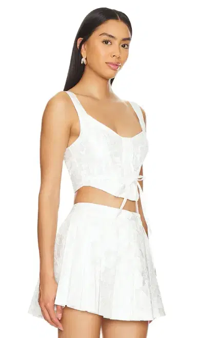 For Love & Lemons x REVOLVE Mira Crop | Thumbnail 2 For Love & Lemons x REVOLVE Mira Crop | Thumbnail 2