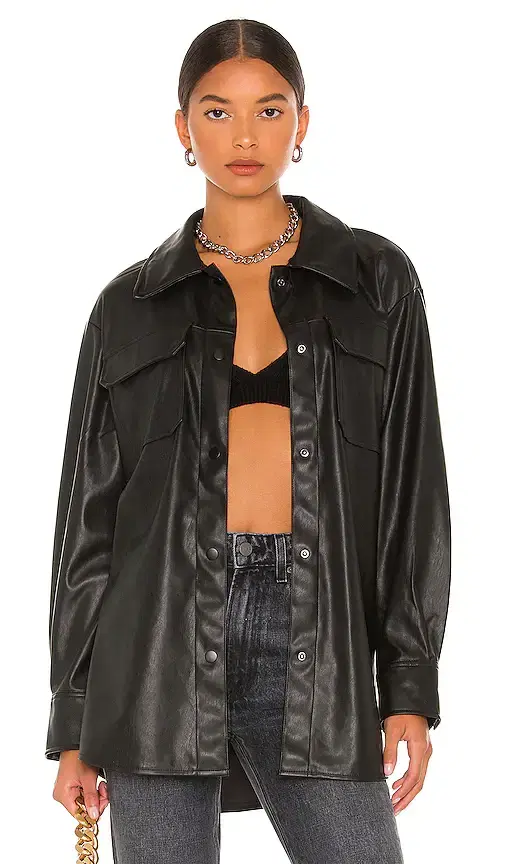 Faux Good Measure Shacket Faux Good Measure Shacket