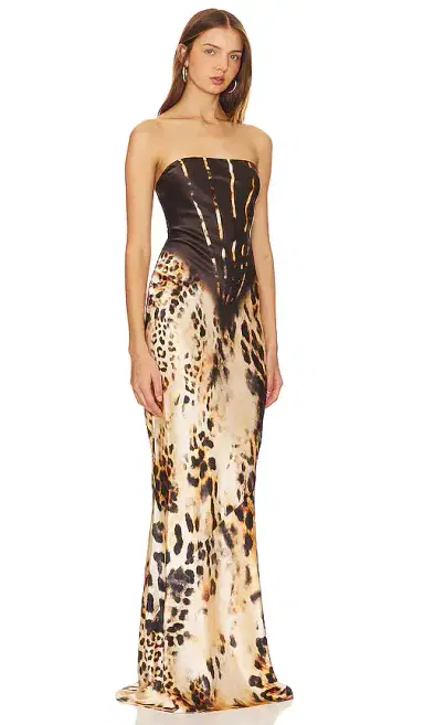 retrofete Shayna Silk Dress | Thumbnail 2 retrofete Shayna Silk Dress | Thumbnail 2