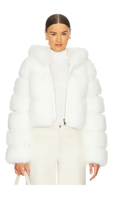 Adrienne Landau The Lina Faux Fur Jacket | Thumbnail 1 Adrienne Landau The Lina Faux Fur Jacket | Thumbnail 1