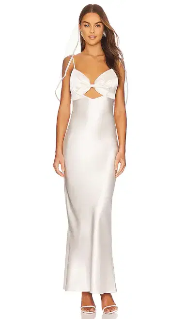 Ofrenda Studio Boline Satin Trim Veil | Thumbnail 2 Ofrenda Studio Boline Satin Trim Veil | Thumbnail 2