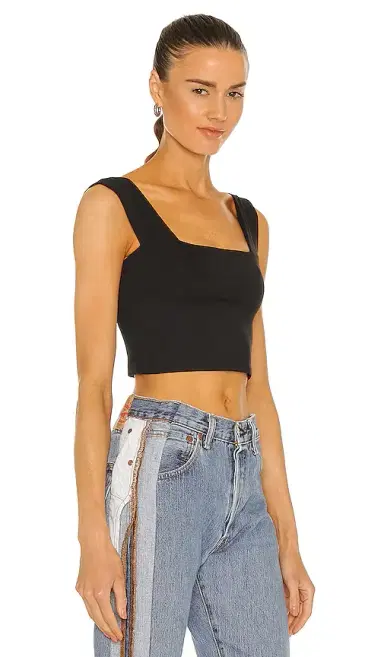 Susana Monaco Wide Strap Crop Top | Thumbnail 2 Susana Monaco Wide Strap Crop Top | Thumbnail 2