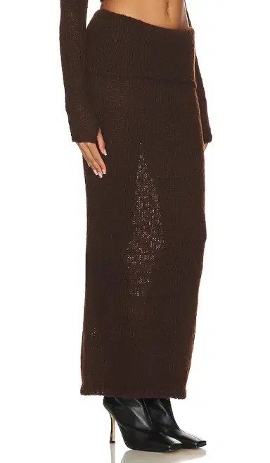 NBD Reece Fold Over Maxi Skirt | Thumbnail 2 NBD Reece Fold Over Maxi Skirt | Thumbnail 2