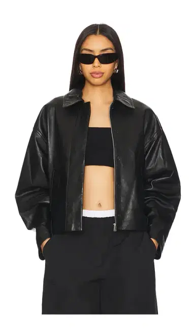 SIMKHAI Everli Cropped Jacket | Thumbnail 1 SIMKHAI Everli Cropped Jacket | Thumbnail 1