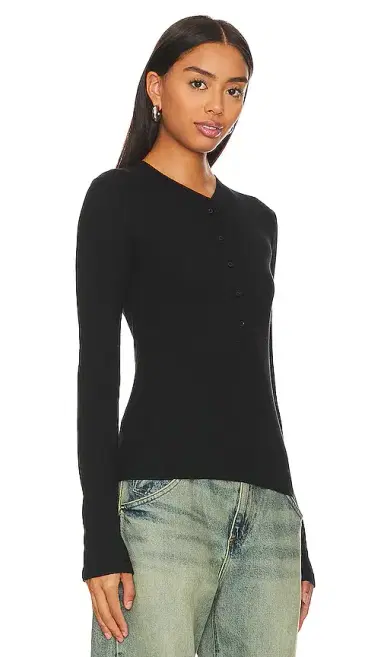 COTTON CITIZEN Verona Henley Shirt | Thumbnail 2 COTTON CITIZEN Verona Henley Shirt | Thumbnail 2