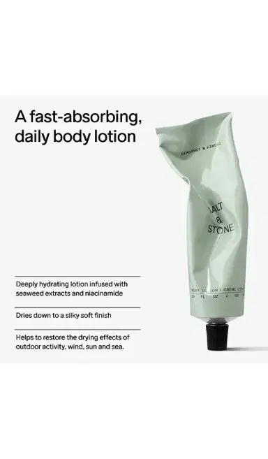 SALT & STONE Bergamot & Hinoki Body Lotion 100ml | Thumbnail 2 SALT & STONE Bergamot & Hinoki Body Lotion 100ml | Thumbnail 2
