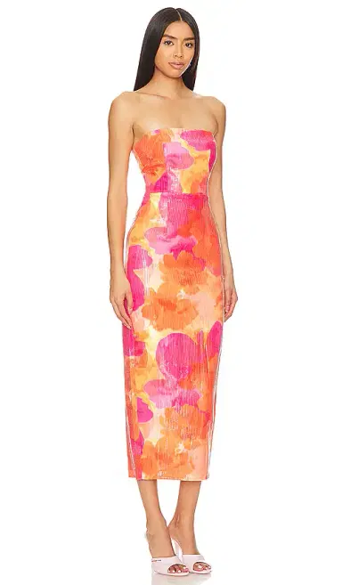 Runaway The Label Oralie Midi Dress | Thumbnail 2 Runaway The Label Oralie Midi Dress | Thumbnail 2