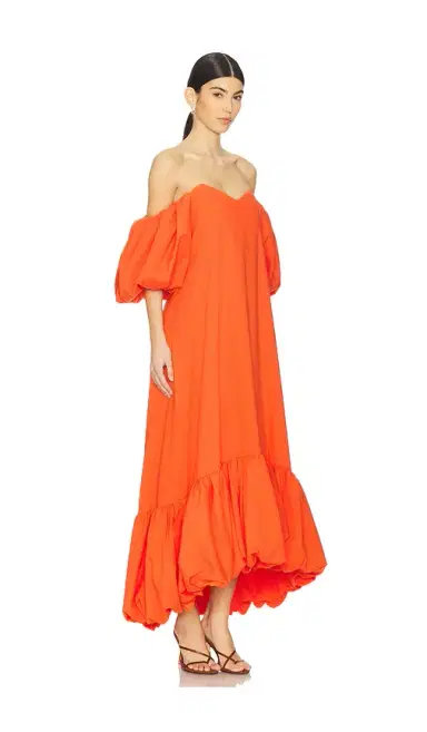 CAROLINE CONSTAS Lucia Midi Dress | Thumbnail 2 CAROLINE CONSTAS Lucia Midi Dress | Thumbnail 2