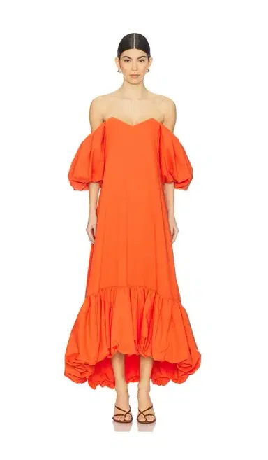 CAROLINE CONSTAS Lucia Midi Dress | Thumbnail 1 CAROLINE CONSTAS Lucia Midi Dress | Thumbnail 1
