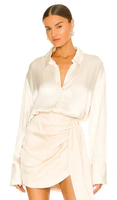 SNDYS Rising Satin Shirt | Thumbnail 1 SNDYS Rising Satin Shirt | Thumbnail 1