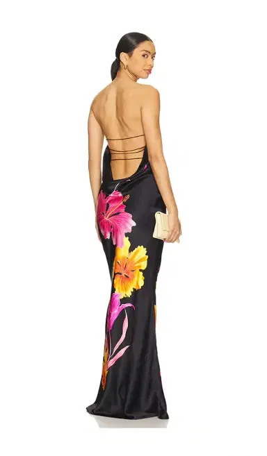 retrofete Keaton Silk Dress | Thumbnail 1 retrofete Keaton Silk Dress | Thumbnail 1