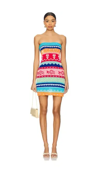 Tach Clothing Salma Knitted Mini Dress | Thumbnail 1 Tach Clothing Salma Knitted Mini Dress | Thumbnail 1