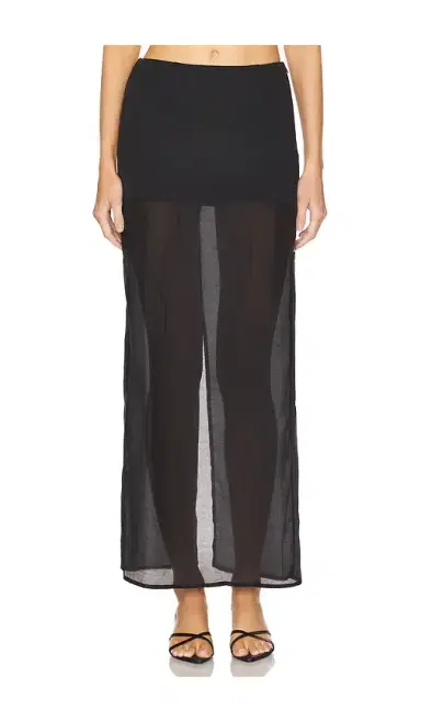SNDYS Chloe Sheer Skirt | Thumbnail 1 SNDYS Chloe Sheer Skirt | Thumbnail 1