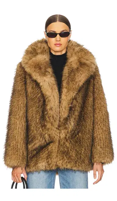 L'Academie Gamine Faux Fur Jacket | Thumbnail 2 L'Academie Gamine Faux Fur Jacket | Thumbnail 2
