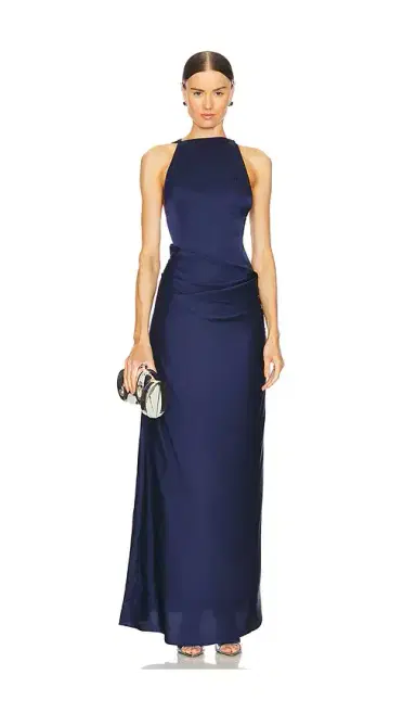 Ceren Ocak Satin Dress | Thumbnail 1 Ceren Ocak Satin Dress | Thumbnail 1