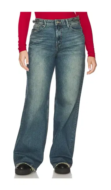 Good American Good Ease Adjustable Tabs Jeans | Thumbnail 2 Good American Good Ease Adjustable Tabs Jeans | Thumbnail 2