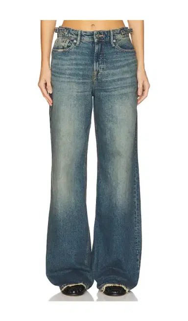 Good American Good Ease Adjustable Tabs Jeans | Thumbnail 1 Good American Good Ease Adjustable Tabs Jeans | Thumbnail 1