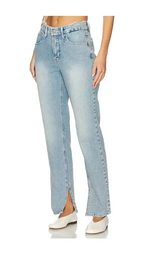 Good Icon Inseam Slit Jeans Good Icon Inseam Slit Jeans
