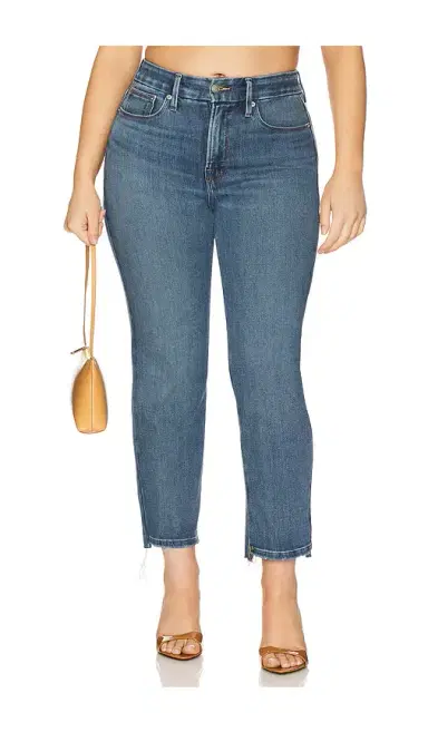 Good American Good Legs Straight Jeans | Thumbnail 2 Good American Good Legs Straight Jeans | Thumbnail 2
