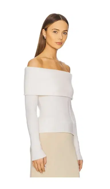 Enza Costa Off Shoulder Sweater | Thumbnail 2 Enza Costa Off Shoulder Sweater | Thumbnail 2