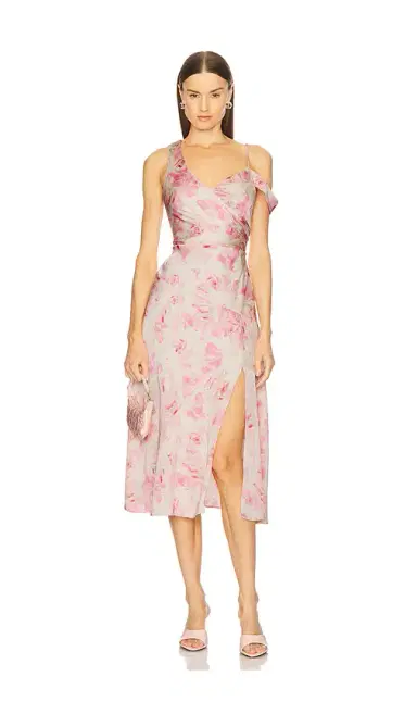 ASTR The Label Asymmetric Ruched Waist Dress | Thumbnail 1 ASTR The Label Asymmetric Ruched Waist Dress | Thumbnail 1