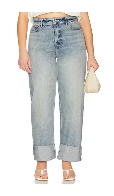 Good American Good Barrel Relaxed Jeans | Thumbnail 2 Good American Good Barrel Relaxed Jeans | Thumbnail 2