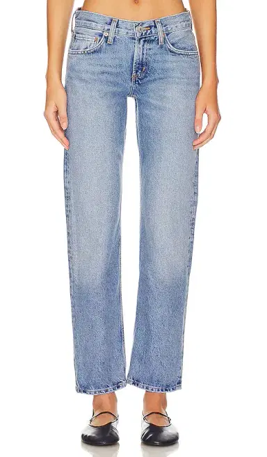 AGOLDE Amber Low Rise Straight Jeans | Thumbnail 1 AGOLDE Amber Low Rise Straight Jeans | Thumbnail 1
