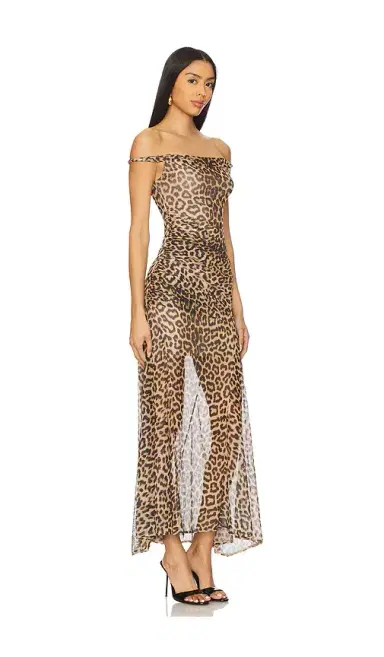 Alice + Olivia Alice + Olivia Bianca Twist Midi Dress | Thumbnail 2 Alice + Olivia Alice + Olivia Bianca Twist Midi Dress | Thumbnail 2