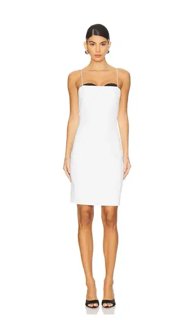 Alice + Olivia Alice + Olivia Ada Bustier Midi Dress | Thumbnail 1 Alice + Olivia Alice + Olivia Ada Bustier Midi Dress | Thumbnail 1