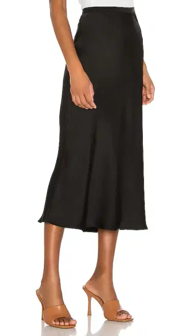 ANINE BING Bar Silk Skirt | Thumbnail 2 ANINE BING Bar Silk Skirt | Thumbnail 2