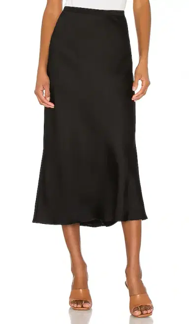 ANINE BING Bar Silk Skirt | Thumbnail 1 ANINE BING Bar Silk Skirt | Thumbnail 1